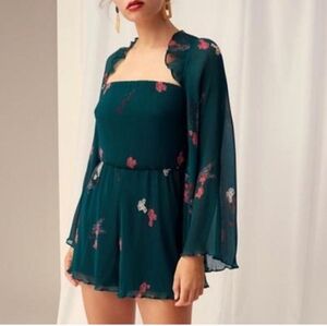 KEEPSAKE THE LABEL NightFall Playsuit Pleat Romper